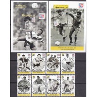 1993 Grenada M2657-64+2665/B349+2666/B350 1994 World championship on football of USA